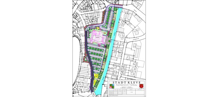 Stadt Kleve stellt Planungen für das Stadthallenumfeld vor